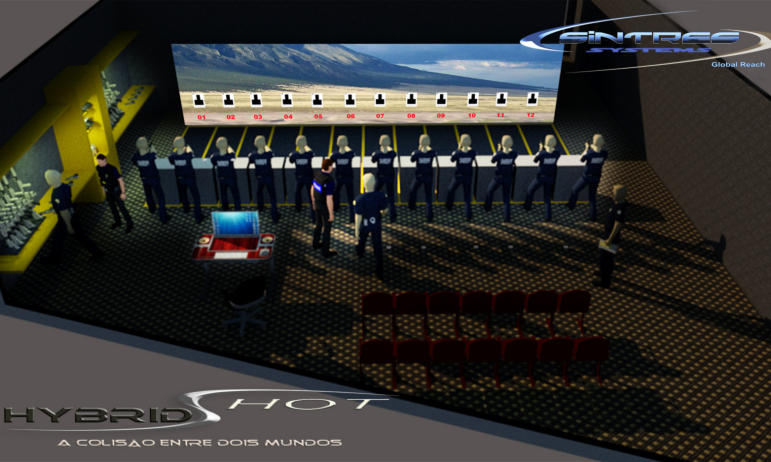 immersive shooting simulator